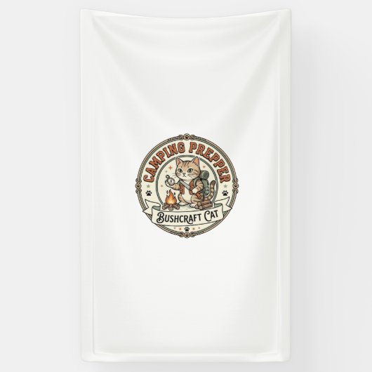 Kamperen Prepper Bushcraft Kat Kamperen Prepper Bu Spandoek (Verticaal)