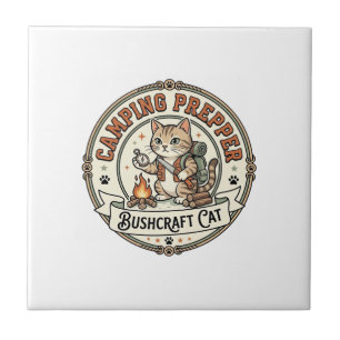 Kamperen Prepper Bushcraft Kat Kamperen Prepper Bu Tegeltje