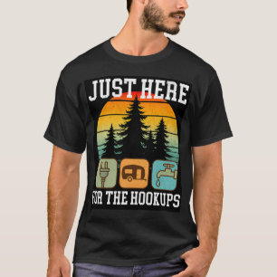 Kamperen Rv Reizen Vakantie Gewoon Hiervoor T-shirt
