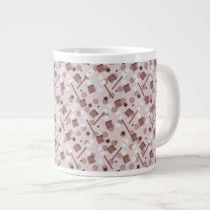 Kamperen Smores Marshmallows Biscuitjes Kampvuur R Grote Koffiekop