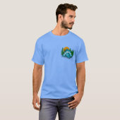 Kamperen T-shirt (Voorkant volledig)