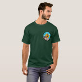 Kamperen T-shirt (Voorkant volledig)