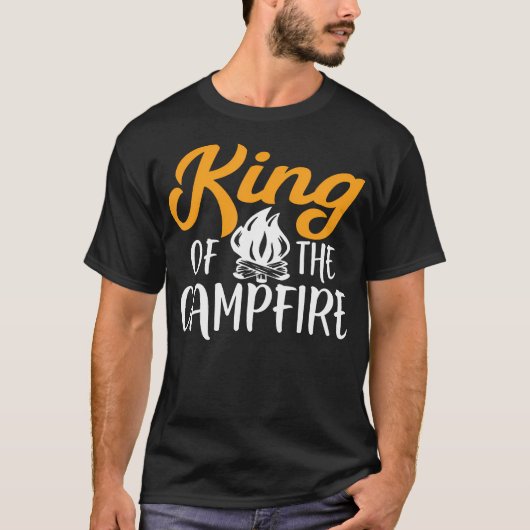 Kamperen T-shirt (Voorkant)