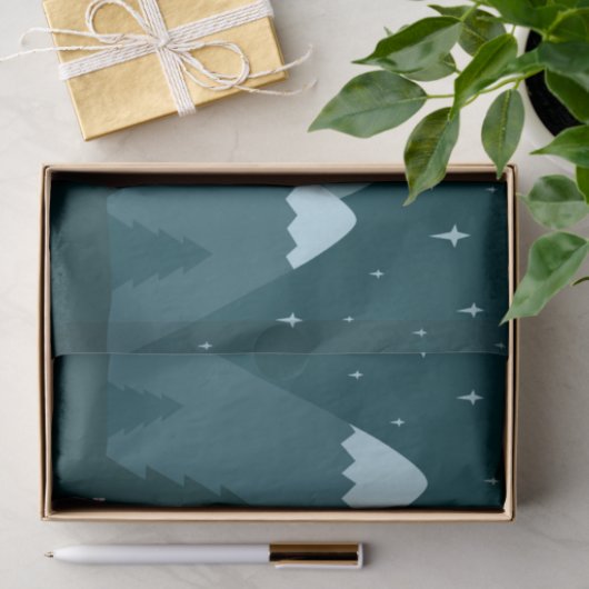 kamperen tissuepapier (Geschenk)