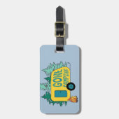 Kamperen Verloren Zomer Kamp Clipart Happy Trails  Bagagelabel (Voorkant verticaal)