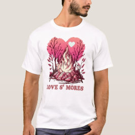 kamperende kamperende bergen wanderlust, wandelend t-shirt