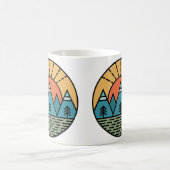 kamperende kamperende kamperbergen wanderlust , wa koffiemok (Center)