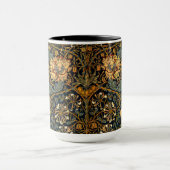 Kamperfoelie Bloempatroon van William Morris Mok (Midden)