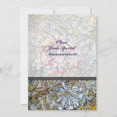 KAMPERFOELIE Rood Robijn Monogram Champagne Metaal Kaart (Achterkant)