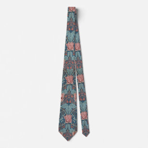 Kamperfoelie van William Morris, Vintage Bloemen K Stropdas