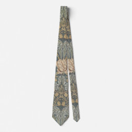 Kamperfoelie van William Morris, Vintage Bloemen K Stropdas