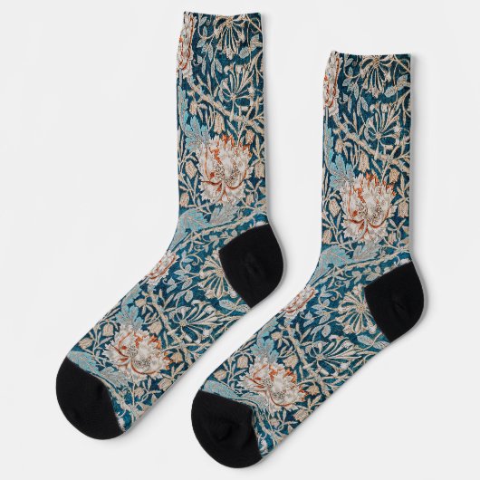 Kamperfoelie, William Morris Sokken (Links)