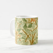 Kamperfoelie Wingerd Groene William Morris Koffiemok (Voorkant links)