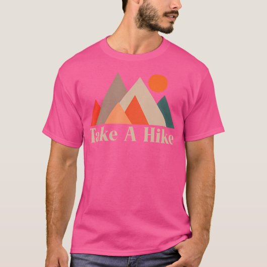kampering in het buitengebergte, pak een hek t-shirt (Voorkant)