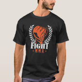 Kämpfer Mixed Martial Arts "Fight" T-shirt (Voorkant)