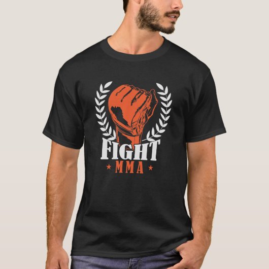 Kämpfer Mixed Martial Arts "Fight" T-shirt (Voorkant)