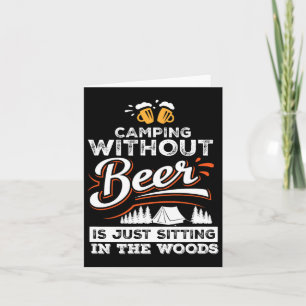 Kampieren Zonder Bier Is Gewoon In Het Bos Zitten Kaart