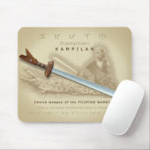 Kampilan Mousepad Muismat (Met muis)