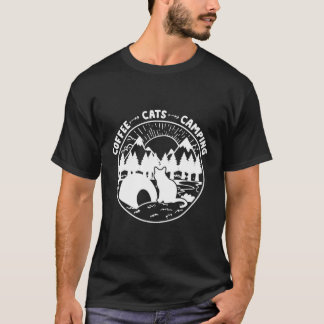 Kamping - Koffiekat - Nationaal Park T-shirt