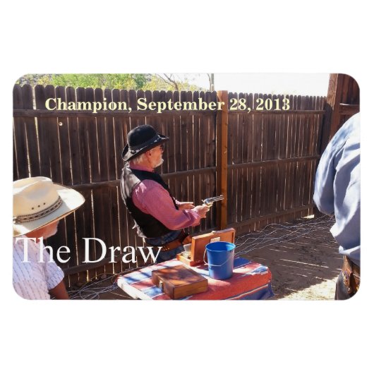 Kampioen 9-28-13 - Arizona Gunslingers Magneet (Horizontaal)