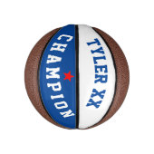 Kampioen Blauw en Wit Basketbal (Verticaal)