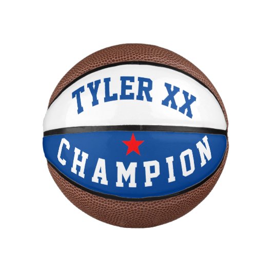 Kampioen Blauw en Wit Basketbal (Voorkant)