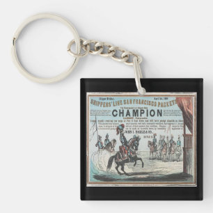 Kampioen Clipper Zeilen Sleutelhanger