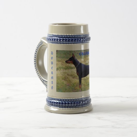 KAMPIOEN DOBERMAN STEIN BIERPUL (Voorkant links)