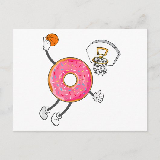 Kampioen Donut Hole Onderdompeling Briefkaart (Voorkant)