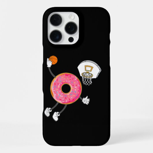 Kampioen Donut Hole Onderdompeling iPhone Hoesje (Achterkant)