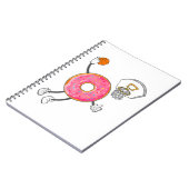 Kampioen Donut Hole Onderdompeling Notitieboek (Linkerzijde)
