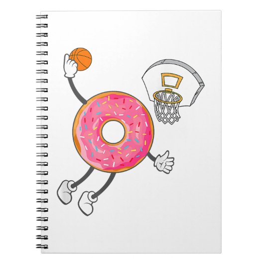 Kampioen Donut Hole Onderdompeling Notitieboek (Voorkant)