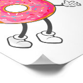 Kampioen Donut Hole Onderdompeling Poster (Hoek)