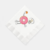 Kampioen Donut Hole Onderdompeling Servet (Hoek)