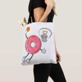 Kampioen Donut Hole Onderdompeling Tote Bag (Dichtbij)