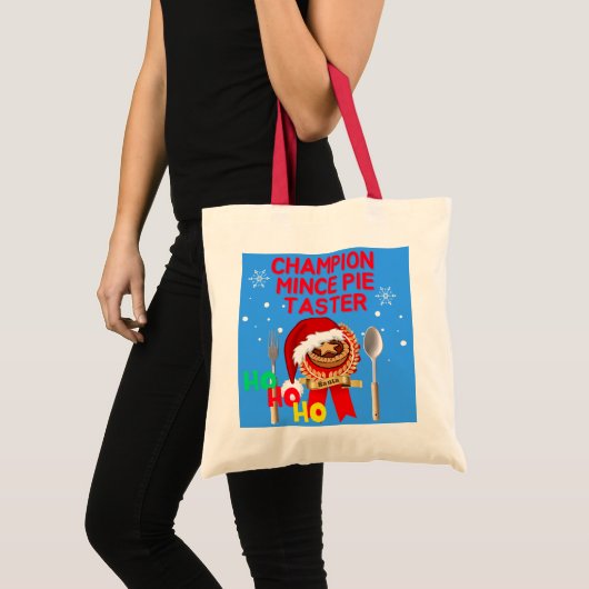 Kampioen Mince Pie Proever - Sinterklaas Tote Bag (Voorkant (product))