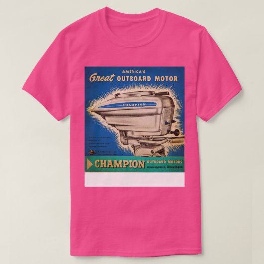Kampioen Outboards T-shirt (Design voorkant)
