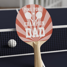 Kampioen Pa Red Ping Pong Paddle Tafeltennisbatje