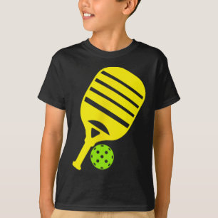 Kampioen Picklell Kip Met Paddle En Ll 2 Ontwerpen T-shirt