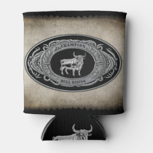 Kampioen Rodeo Bull Riding Country Western Belt Blikjeskoeler