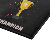 Kampioen slechte grappen snijplank (Hoek)