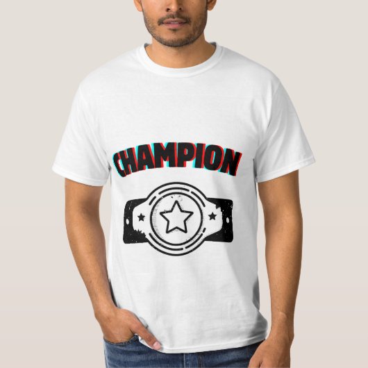 Kampioen sport T-shirt (Voorkant)