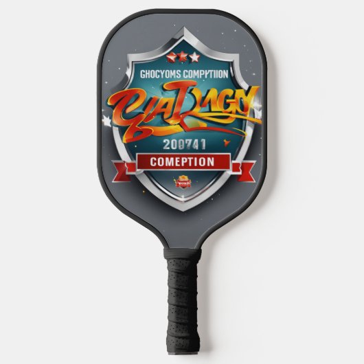 Kampioen stijl carbonvezel pickleball-paddle pickleball paddle (Voorkant)