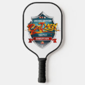 Kampioen stijl carbonvezel pickleball-paddle pickleball paddle (Achterkant)