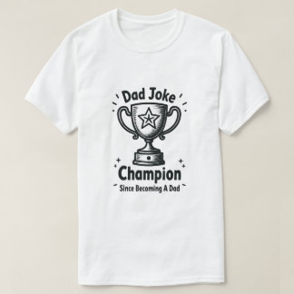 Kampioen Vadergrap sinds het Vader Worden Funny T-shirt