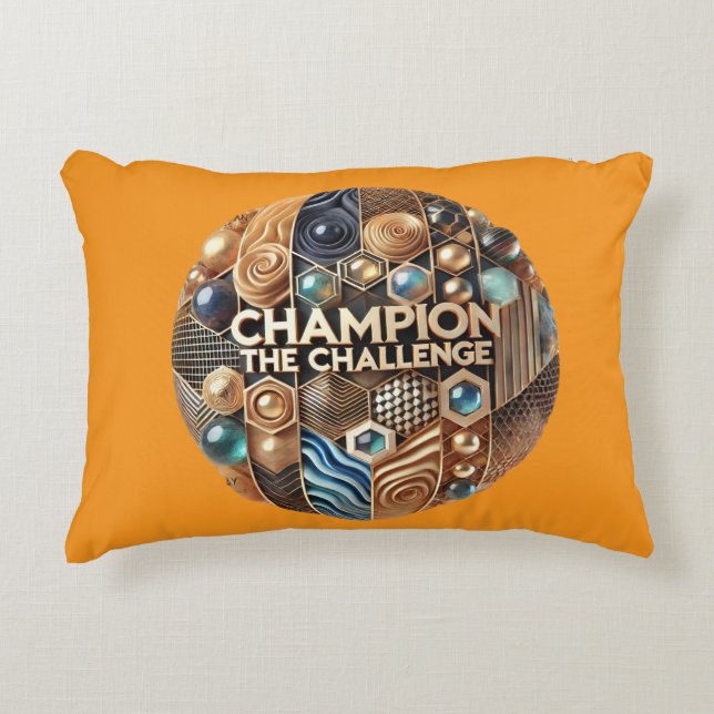 Kampioen van de Challenge Pillow cover Accent Kussen (Voorkant)