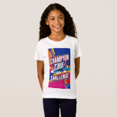 KAMPIOEN VAN DE CHALLENGE T-SHIRT (Voorkant volledig)