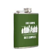 Kampioen van de wildernis, niet van de camping heupfles (Rechts)