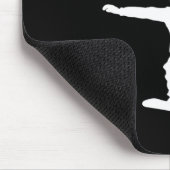 Kampioen van snowboarden - Snowboarder Muismat (Hoek)