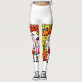 "Kampioen van underdog" Leggings (Voorkant)